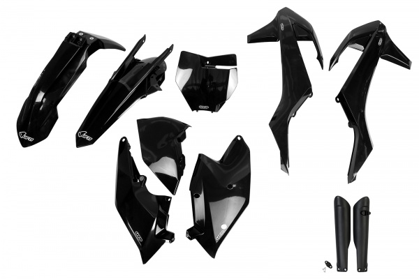 Full Plastic Kit black for Ktm SX 250 - SX 125 - SX 150 - SX-F 350 - SX-F 450 - SX-F 250 - XC-F 250 - XC-F 350 - XC-F 450 Full Plastic Kit black for Ktm SX 250 - SX 125 - SX 150 - SX-F 350 - SX-F 450 - SX-F 250 - XC-F 250 - XC-F 350 - XC-F 450
